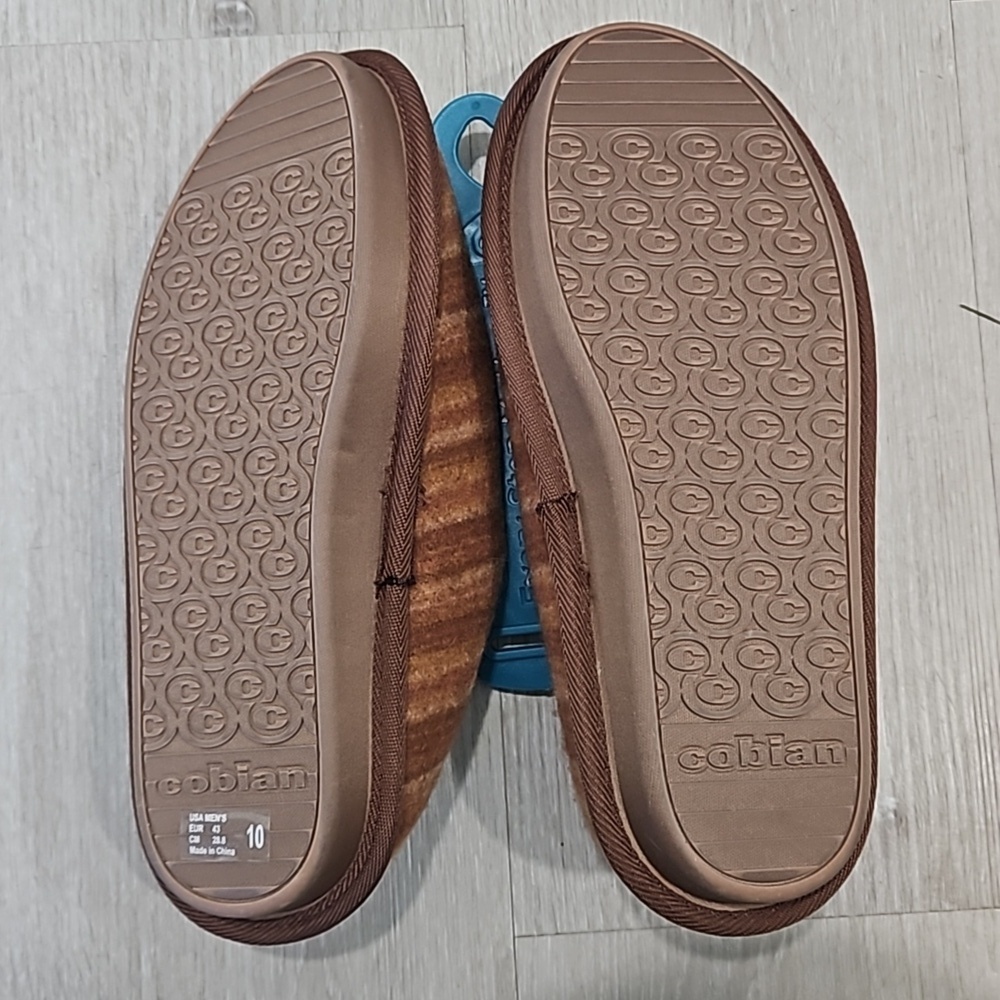 Cobain Men's Size 10 Brown Slippers Brand New awith Tags - Picture 6 of 7